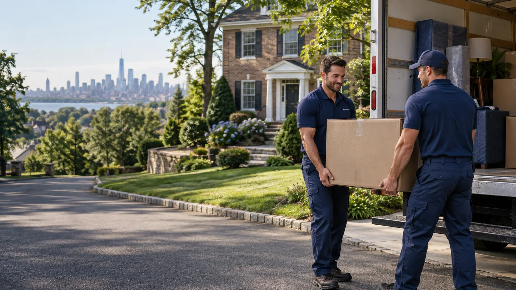 Professional movers providing moving services in New Jersey